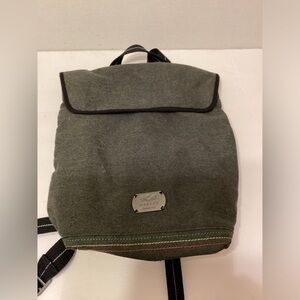 Marley Canvas Backpack With Side Pocket